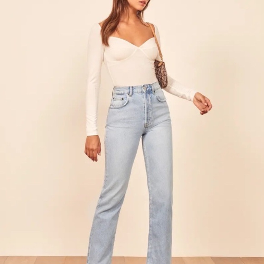 CYNTHIA HIGH RISE STRAIGHT JEANS - TAHOE